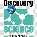 Television Channel logo icons, Discovery Science transparent background PNG clipart