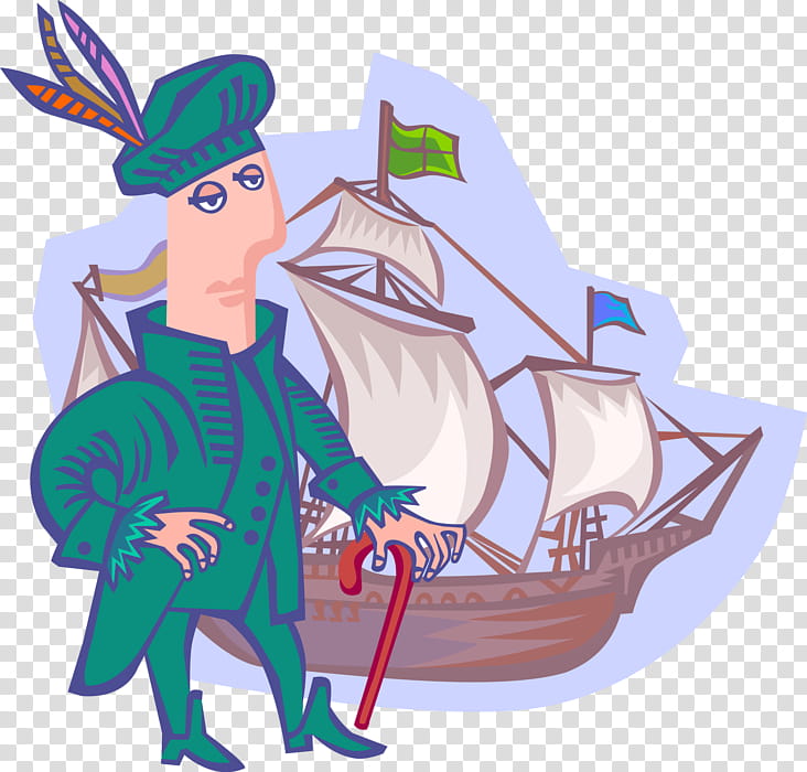 Columbus Day, Cartoon, Ship, History, Blog, Christopher Columbus, Costume Hat, Vehicle transparent background PNG clipart