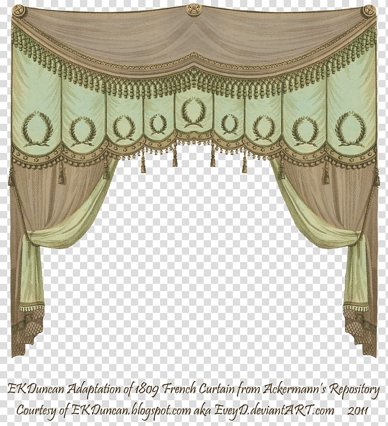 Curtain Chocolate Mint, green and brown curtain transparent background PNG clipart