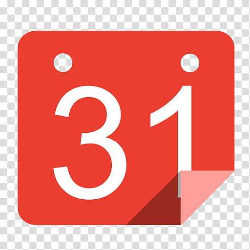 Plex, calendar red icon transparent background PNG clipart
