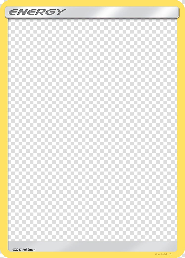 Pokemon SM Templates, Energy Basic, Energy trading card transparent background PNG clipart
