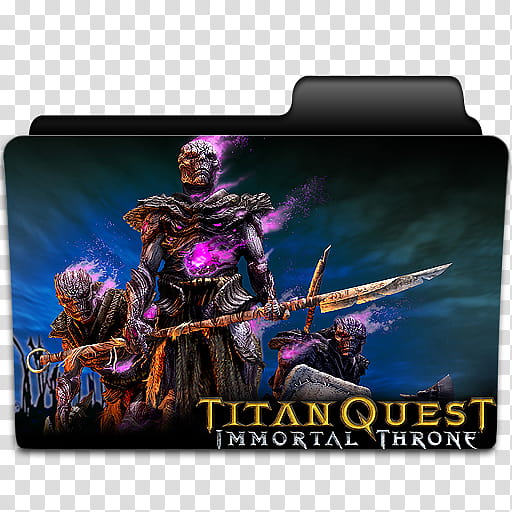Game Folder   Folders, Titan Quest Immortal Throne file type icon transparent background PNG clipart