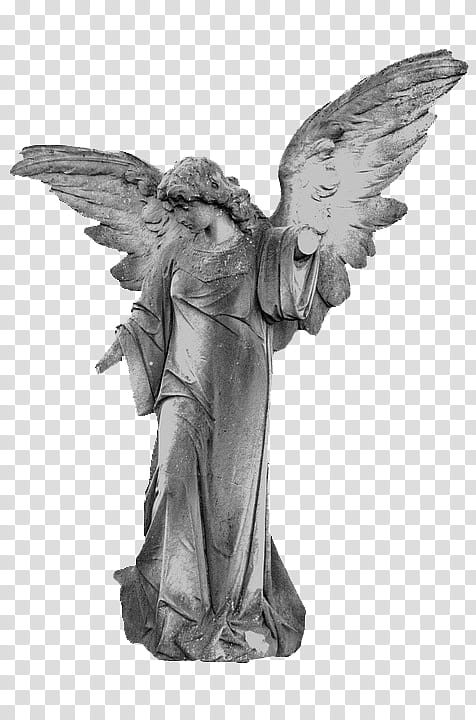 Angel Statue, angel statue transparent background PNG clipart