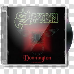 Saxon, , Donnington The Live tracks icon transparent background PNG clipart