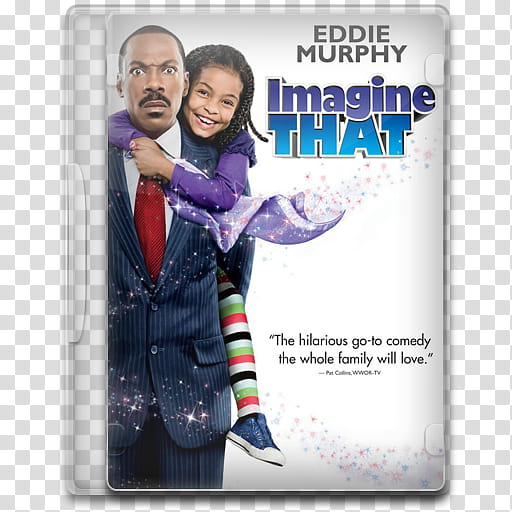 Movie Icon , Imagine That, Imagine That DVD case transparent background PNG clipart