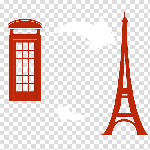 London, Red Telephone Box, Telephone Booth, United Kingdom transparent background PNG clipart