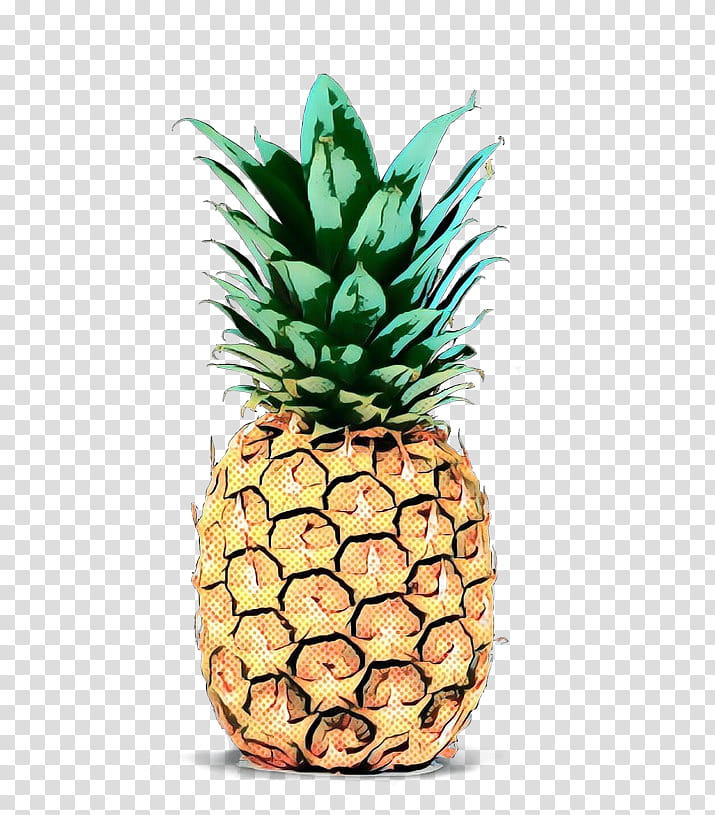 Vintage, Pop Art, Retro, Pineapple, Punch, Food, Fruit, Painting transparent background PNG clipart