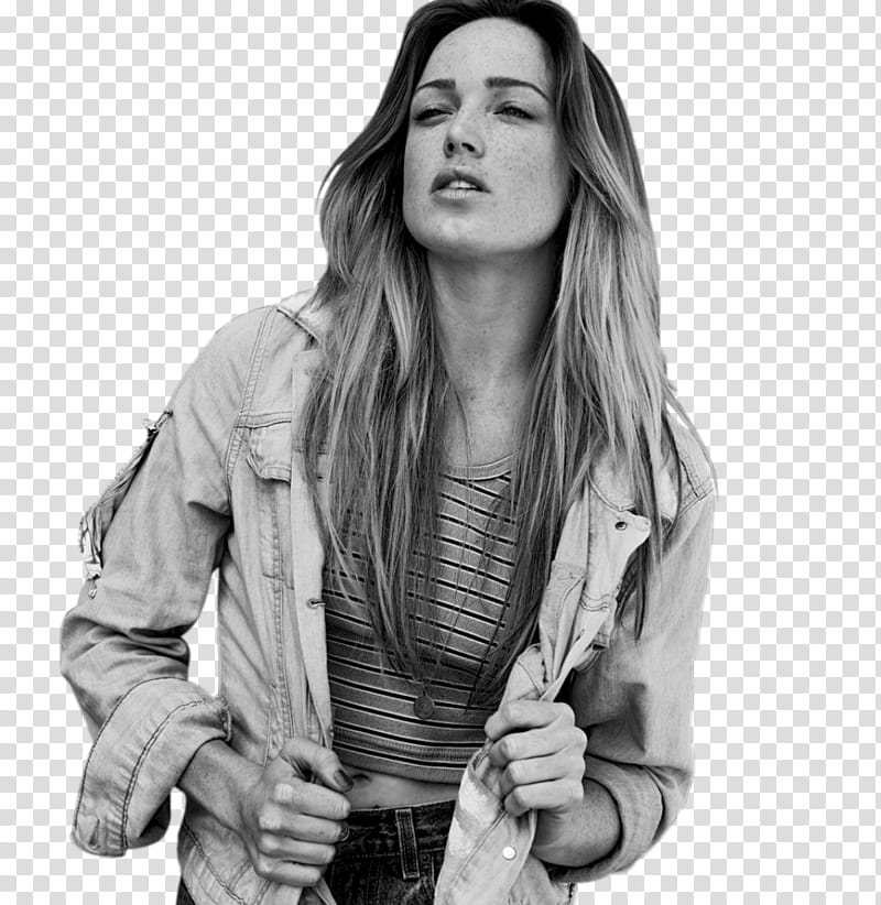 Caity Lotz,  transparent background PNG clipart