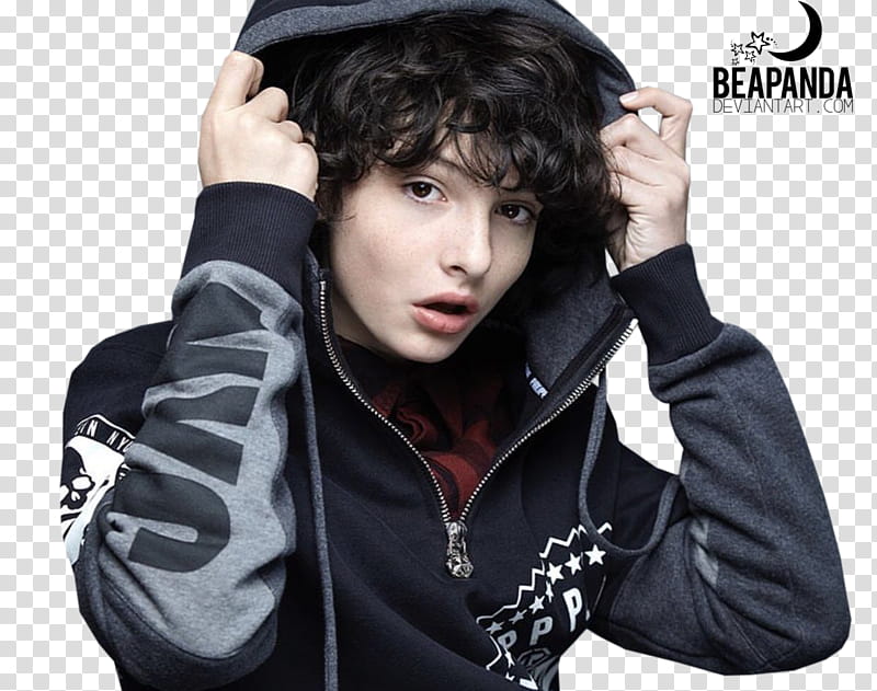 Finn Wolfhard, Stranger Things male character transparent background PNG clipart