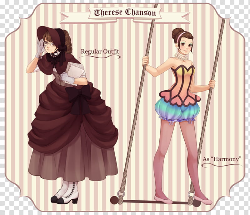 OC: Therese Chanson transparent background PNG clipart