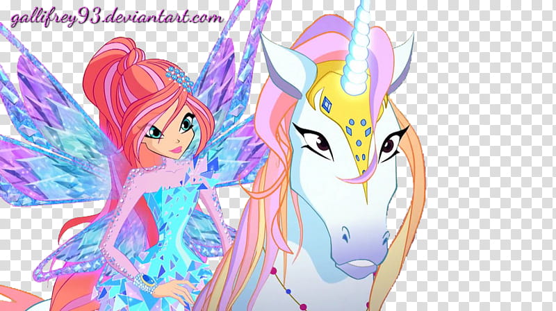 The Winx Club Bloom Tynix transparent background PNG clipart
