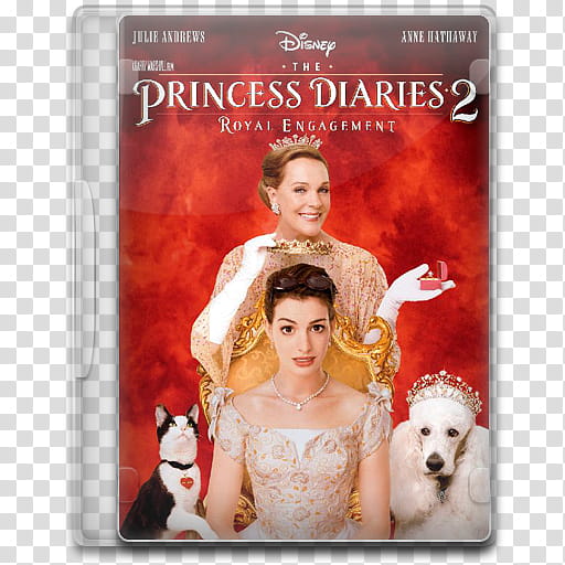 Movie Icon Mega , The Princess Diaries , Royal Engagement, Princess Diaries  DVD sscreenshot transparent background PNG clipart