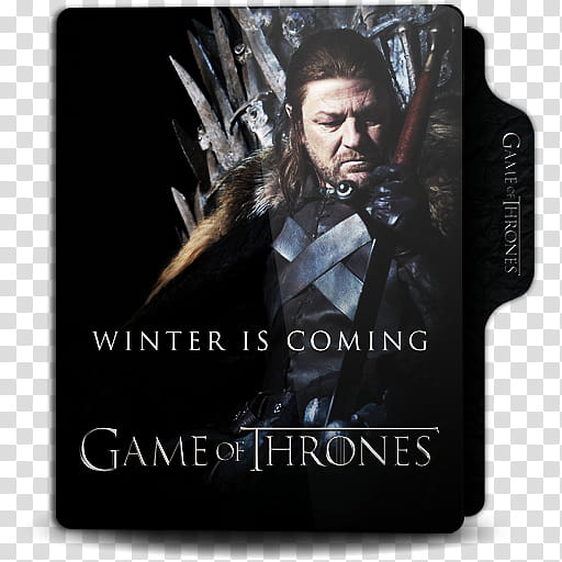 Game of Thrones Season One Folder Icon, Game of Thrones S, Eddard transparent background PNG clipart