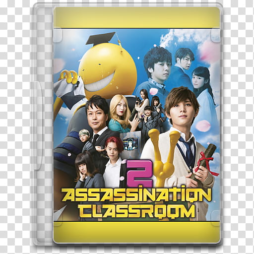 Movie Icon , Assassination Classroom ,  Assassination Classroom movie case transparent background PNG clipart
