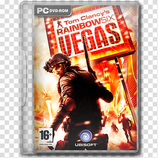 Game Icons , Tom Clancy's Rainbow Six Vegas transparent background PNG clipart