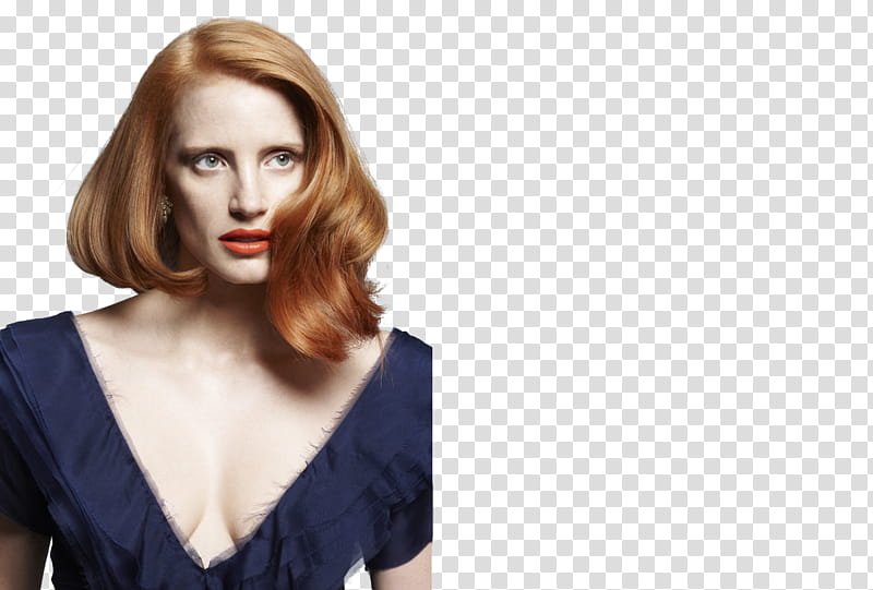Jessica Chastain, _ transparent background PNG clipart