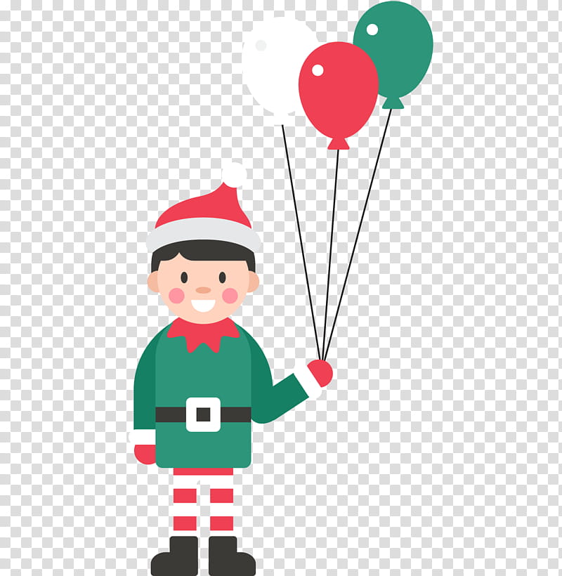 Santa Claus, Christmas Day, Child, Christmas Ornament, Holiday, Cuteness, Boy, Balloon transparent background PNG clipart