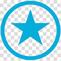 MetroStation, blue star logo transparent background PNG clipart