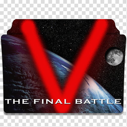 V series folder icons, V, The Final Battle ( transparent background PNG clipart