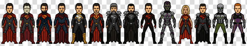 Super-Verse Redesign, DC and Marvel characters illustration transparent background PNG clipart