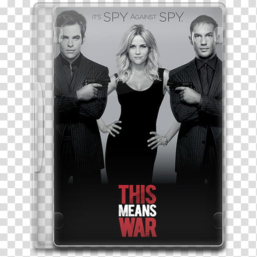 Movie Icon , This Means War, This Means War movie case cover transparent background PNG clipart