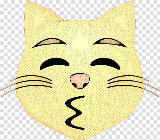 pop art retro vintage, Whiskers, Cat, Emoji, Emoticon, Tshirt, Smiley, Snout transparent background PNG clipart