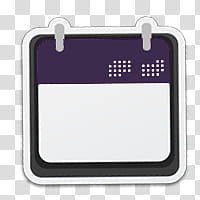  Anime Dsktp Icons Calendar, background transparent background PNG clipart