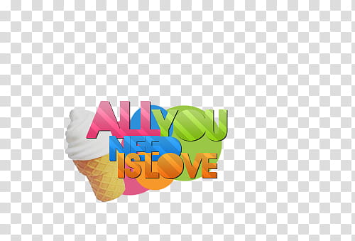 , All you need is love transparent background PNG clipart