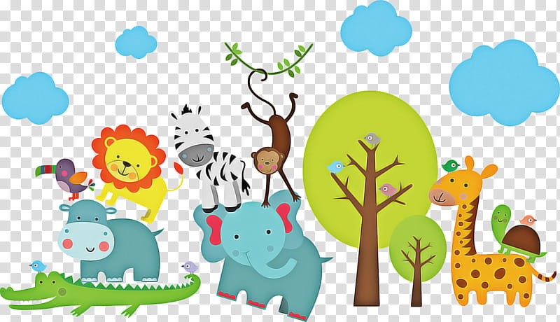 Jungle Tree, Safari, Tendercare Pediatrics, Drawing, Cartoon, Child Art, Wildlife, Adaptation transparent background PNG clipart