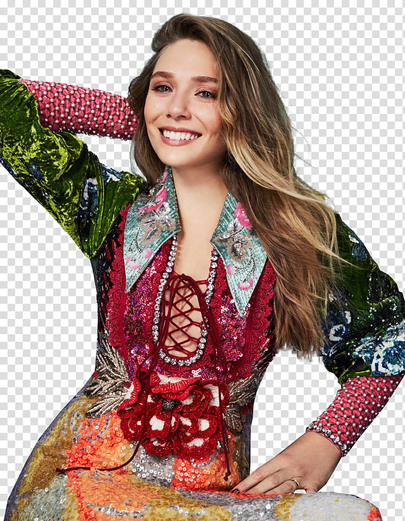 ELIZABETH OLSEN,  transparent background PNG clipart