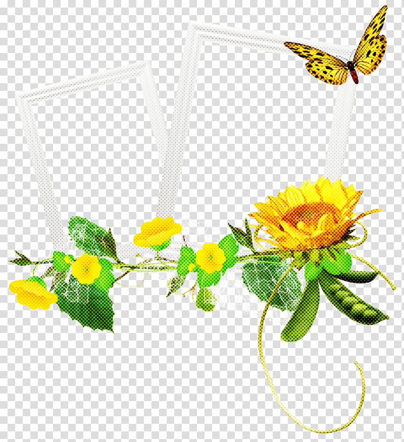 Watercolor Butterfly, Watercolor Painting, Common Sunflower, Art, , , Desktop , Yellow transparent background PNG clipart