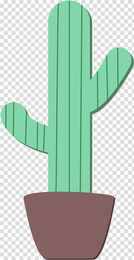 Cartoon Cactus Vector PNG Images, Cactus Green Cartoon Cactus