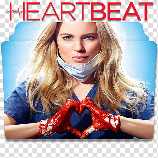 Heartbeat series folder icon, Heartbeat ( transparent background PNG clipart