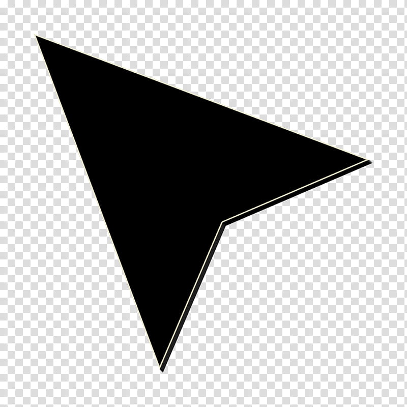 gps icon location icon place icon, Service Icon, Black, Line, Triangle, Arrow, Logo, Blackandwhite transparent background PNG clipart