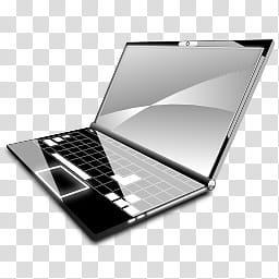 iconos en e ico zip, opened black HP laptop transparent background PNG clipart