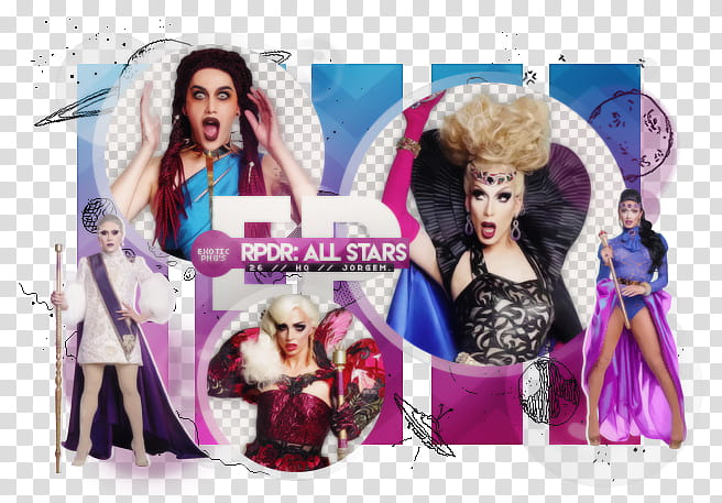 RPDR All Stars, +RPDR All Stars, JorgeMinaj & AndresBedoy icon transparent background PNG clipart