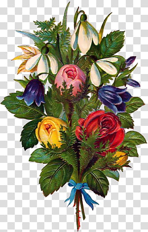 Bouquet Of Flowers Drawing Floral Design Rose Flower Bouquet Painting Watercolor Painting Flower Postcards By Blue Star Premier Stationery Tulip Transparent Background Png Clipart Hiclipart