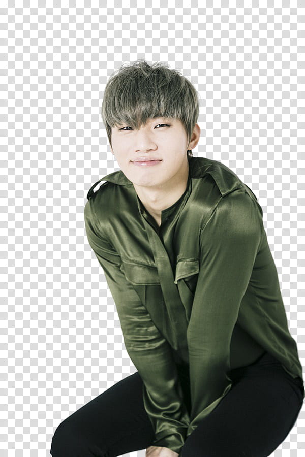 BigBang DaeSung JoSeiJiSin P, man wearing green jacket transparent background PNG clipart