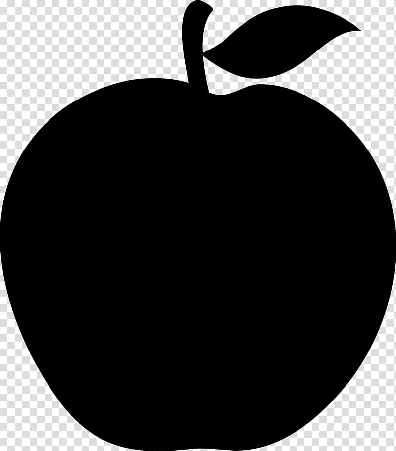 Black Apple Logo, Fruit, Food, Mango, Leaf, Plant, Tree, Blackandwhite transparent background PNG clipart