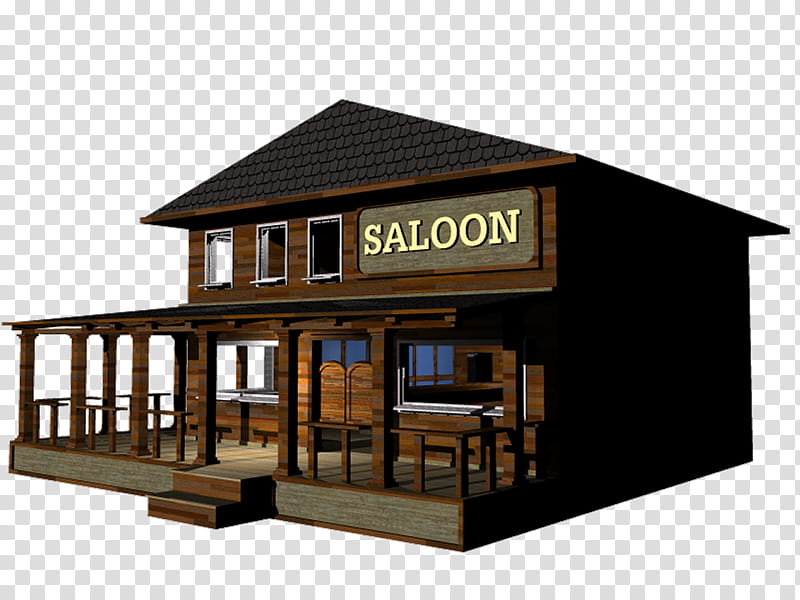 Saloon , Saloon house transparent background PNG clipart