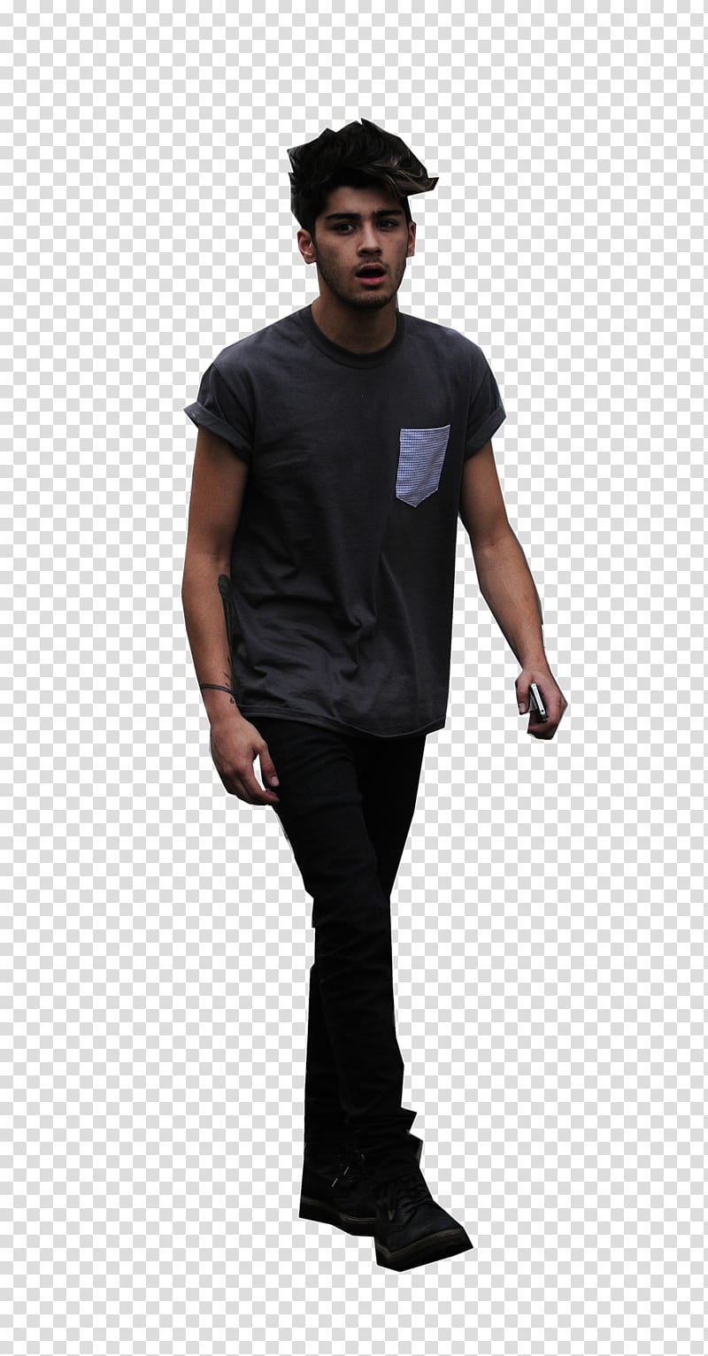 Zayn Malik, man walking transparent background PNG clipart