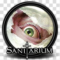 Games , Sanitarium logo illustration transparent background PNG clipart