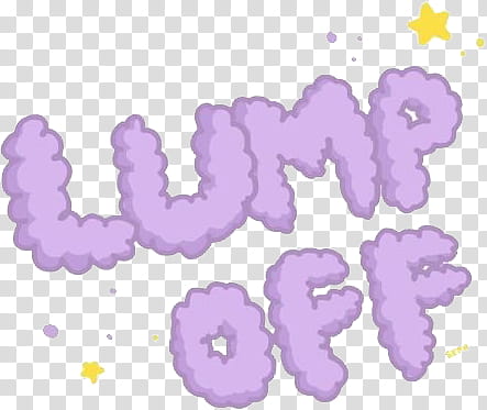 purple Lump Off illustration transparent background PNG clipart