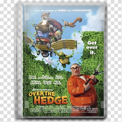 The Bruce Willis Movie Collection, Over The Hedge transparent background PNG clipart