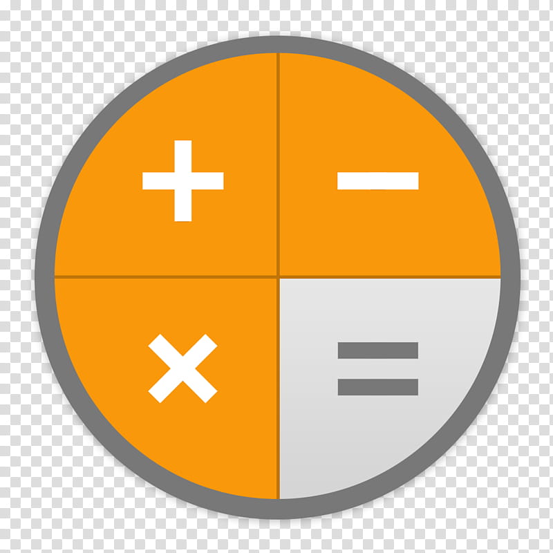 Flader Default Icons For Apple App Mac Os X Calculator Orange