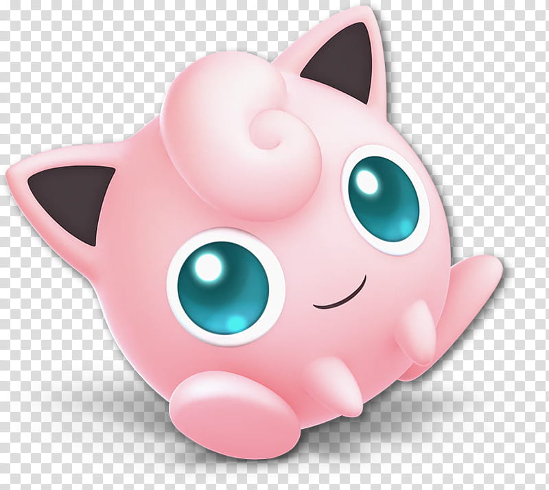 Super Smash Bros Ultimate Jigglypuff transparent background PNG clipart