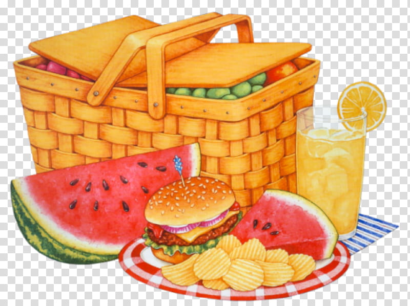 Junk Food, Picnic, Drawing, Memorial Day, Picnic Baskets, Cartoon, POTLUCK, Kids Meal transparent background PNG clipart