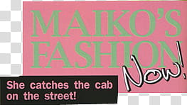 Japanese Magazines Part , Maiko's Fashion logo transparent background PNG clipart