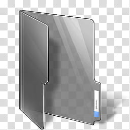Aero Folders Color V, gray folder icon transparent background PNG clipart