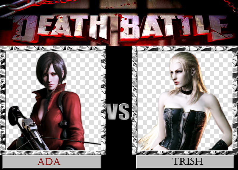 DB Ada VS Trish transparent background PNG clipart